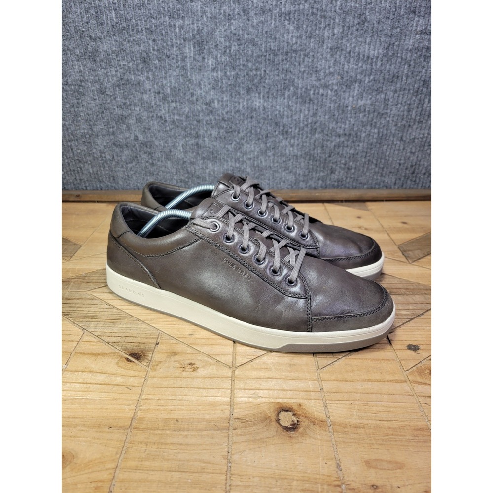 Cole Haan Grandpro Spectator Mens 12 M Lace Oxford Sneakers‎ Brown Leather Shoes